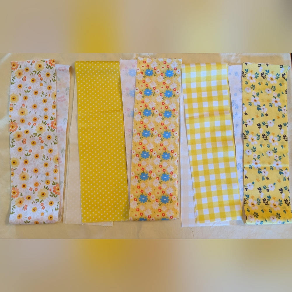 10 New Floral material, Fabric, Make Hair Bows, TM5-C